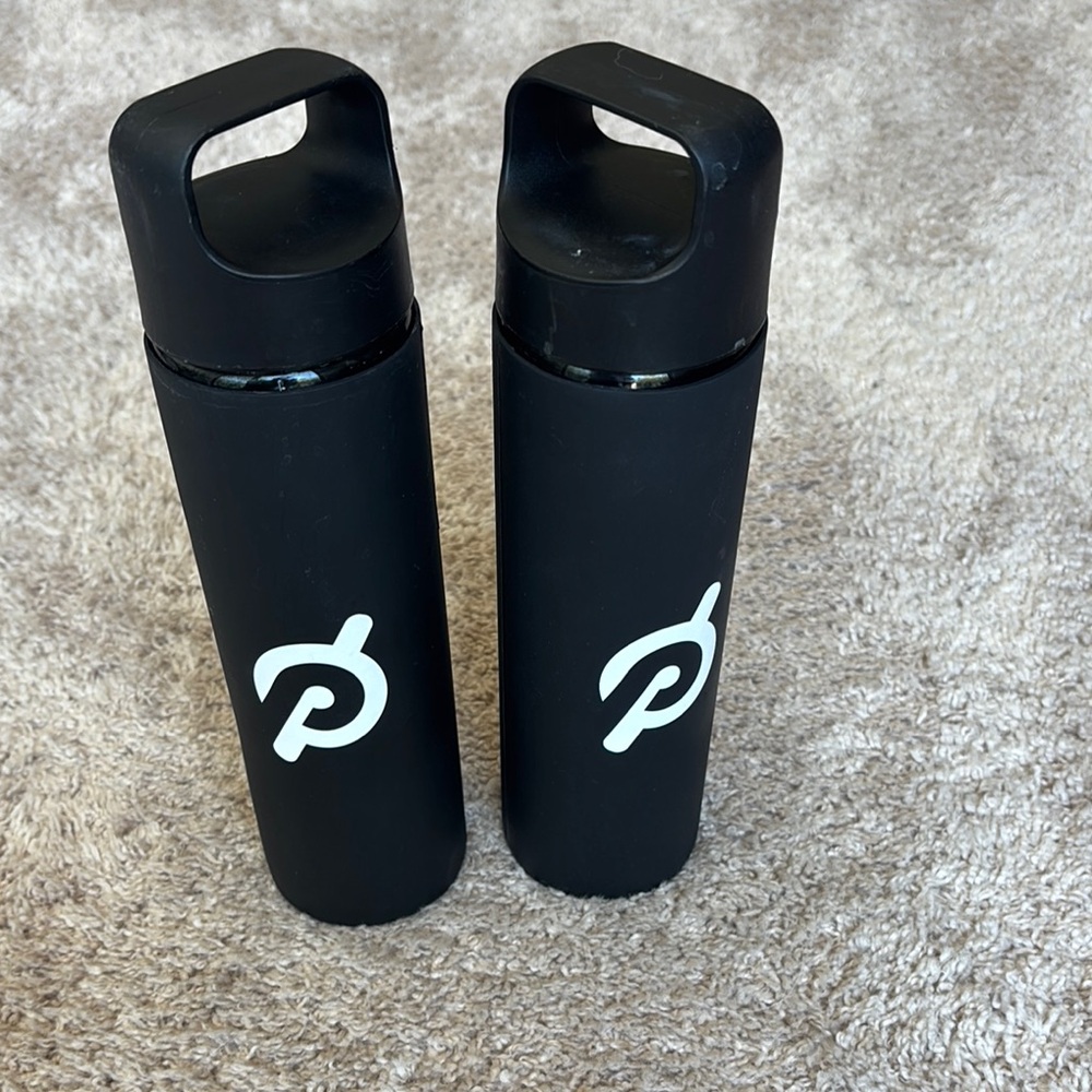Peloton Matte Black Hydration Bottles